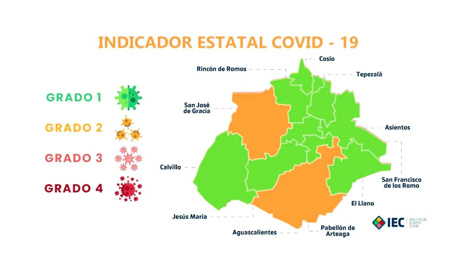 semaforo estatal covid junio 2021